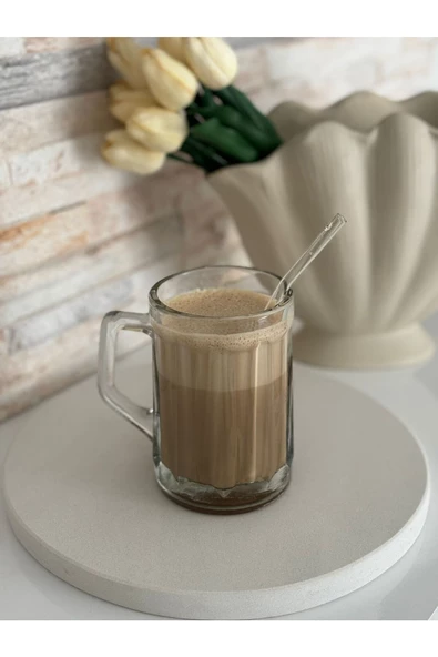 btmhome Isıya Dayanıklı Pipetli Renkli ve Kapaklı Bardak 1 Adet - 2