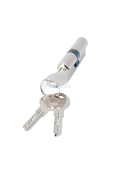 Kale Kilit Kale Çelik Kapı Kilidi 164 Snc Bilyalı Barel Sistem Barel Kapı Göbeği Saten - Resim 3