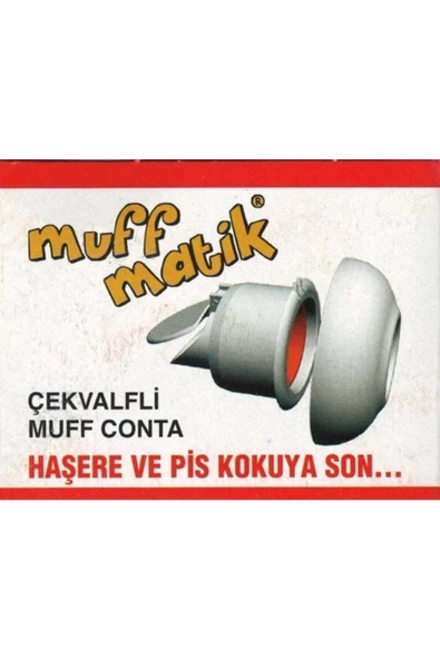 MUFFMATİK Gider Koku Önleyici Lavabo Sifonu Çekvalfi