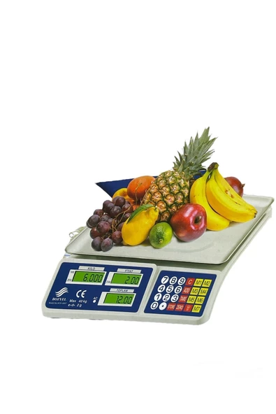 AVCI BOZYEL Teknika Terazi 40Kg Elektronik Dijital Bakkal Manav Pazarcı - Resim 3
