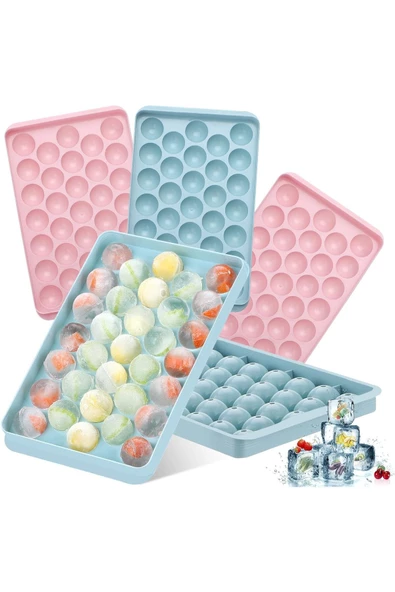 Btm Home Mini buz küpü kalıbı,  33 bölmeli, kokteyl, viski, çay, kahve - 4