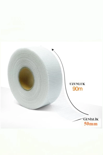 AKBELLİ GROUP Alçıpan Yapışkanlı Derz Bantı (90MT/50MM) - 2