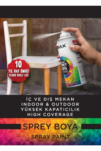 Sibax Akrilik Sprey Boya Boncuk Mavi 400 ml - 2