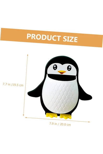 btmhome Çok Amçlı Penguen Raf Kutusu Banyo  Makyaj Diş Fırçası Tutucu 1 Adet - 7