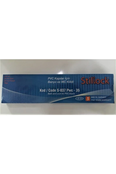 yapıtaşı Pimapen Pvc Kapılar Için Banyo Ve Wc Kilidi 35mm - 3