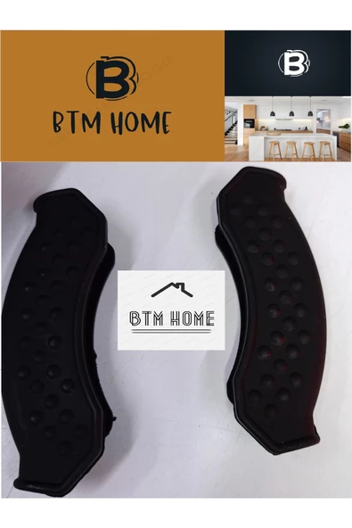 btmhome 2'Lİ Çok Amaçlı Silikon Tencere, Tava, Tepsi, Tutucu