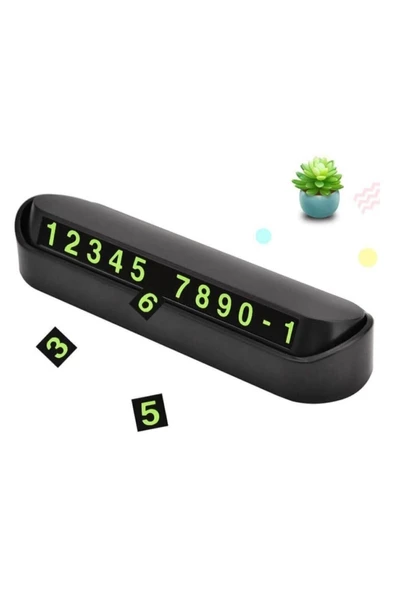 WOZLO Fosforlu Lux Araç Numaratörü - 7