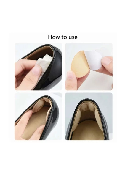 btmhome Yapışkanlı Ayakkabı Topuk Pedi, Topuk Pedi - 3