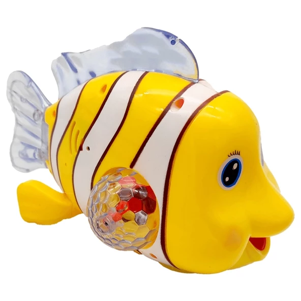 BabyDOOR Toys ZR143-1 Sesli Işıklı Hareketli Sevimli Balık - 3