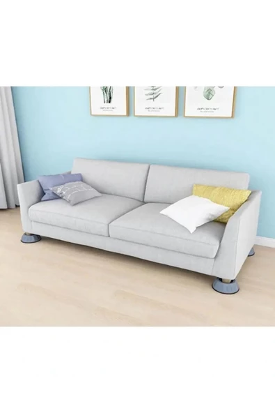 Btm Home 4'LÜ Silikonlu Ses Ve Titreşim Azaltıcı Ayaklık Çamaşır Makinesi Ve Kurutma Makinesi Denge Kurucu - 3