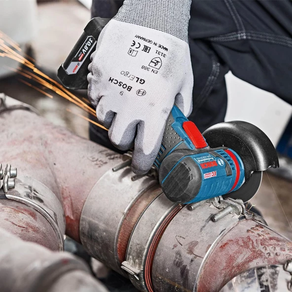 Bosch Professional GWS 12V-76 Akülü Taşlama Makinesi (Akü ve Şarj Cihazı Hariç) - 06019F2000 - Resim 3