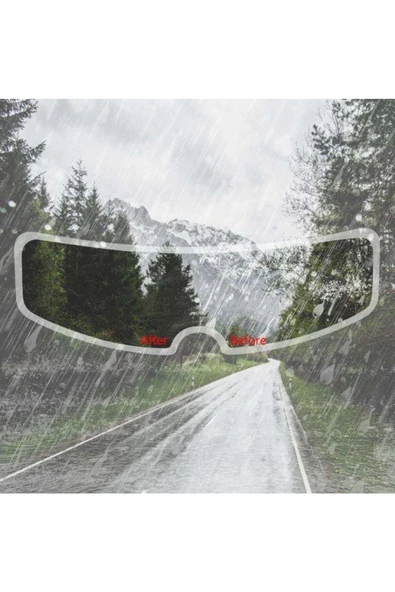 btmhome Kask Yağmur Kaydırıcı - Anti-sis Hidrofobik Film - 2