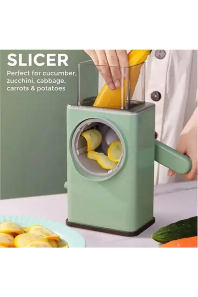 Btm Home Sebze Meyve Dilimleyici, Doğrayıcı, Sebze Kesici, Çelik Bıçaklı Çok Amaçlı - 2