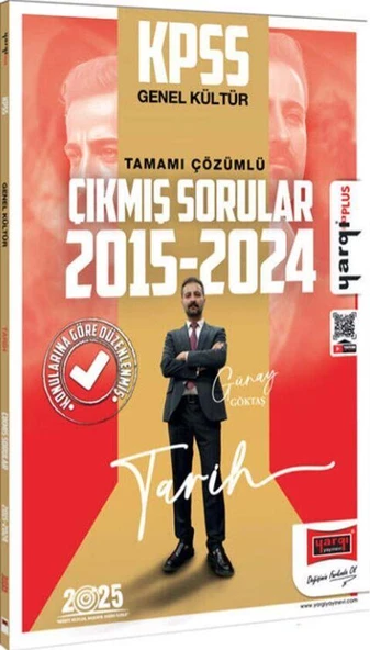 2025 KPSS Genel Kültür 2015 2024 Tarih Konularına Göre Düzenlenmiş Tamamı Çöz Çıkmış Sorular Yargı