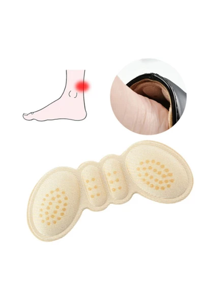 btmhome Yapışkanlı Ayakkabı Topuk Pedi, Topuk Pedi - 5