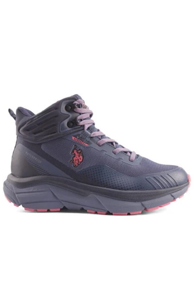 U.S. Polo Assn. GERRARD HI WMN 4PR 101812676 Su Geçirmez Outdoor Bot K.Mavi K.Pembe 36-40