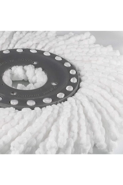 btmhome Paspas Başlığı, 360° Dönebilen Yuvarlak Döner Mikrofiber Yedek Başlık, Evrensel Döner Paspas Başlığı - 4