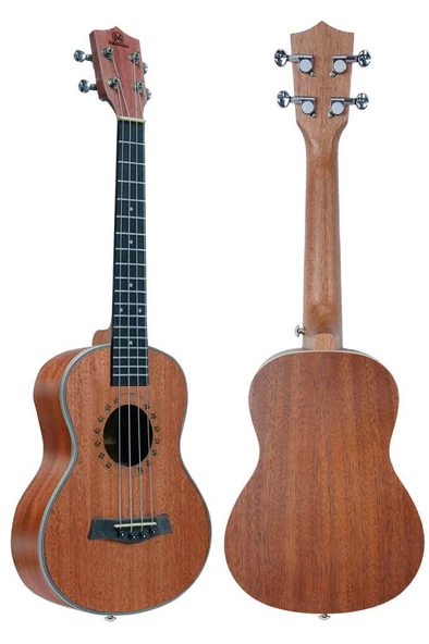Maxword MU-26 PRO Yüksek Kaliteli Maun Tenor Ukulele Seti - 4