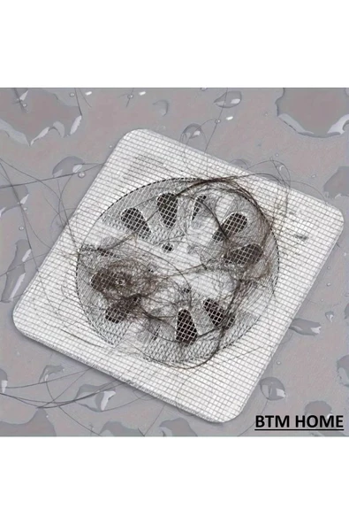 btmhome 10 Adet Pratik Banyo Mutfak Lavobo Gider Koruma Filtresi - 4