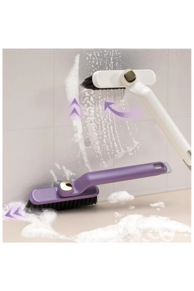 btmhome Pratik 360 Derece Dönebilen Temizlik Fırçası Cımbızlı - 3