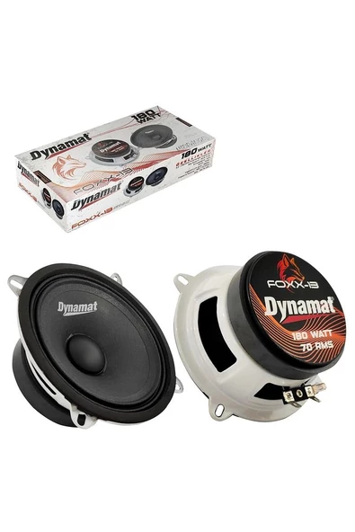 Foxx-13 Oto Midrange 13cm 180 Watt 2 Adet (70 RMS) ürün görseli
