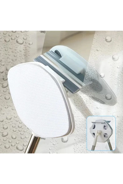 btmhome 6 Köşeli Mop Çekçekli Her Köşede Pratik Kullanım Cam Ve Yüzeyler İçin - 5