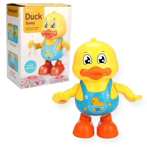 BabyDOOR Toys FS238-7A Sesli Işıklı Robot Ördek Duck Funny