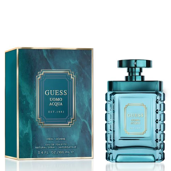Guess Uomo Acqua EDT 100 ml Erkek Parfüm