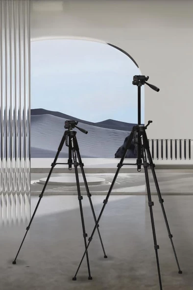 Torima 8850 Profesyonel 1.2m Su Terazili Tripod Kamera Tripod - 2