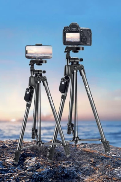 Torima 8810 Profesyonel 360 Derece Çok Amaçlı 1.2m Tripod Kamera Tripod - 4
