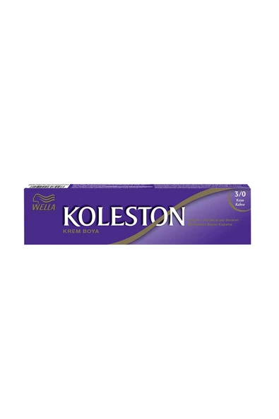 Koleston Tüp 3/0 Koyu Kahve - 5