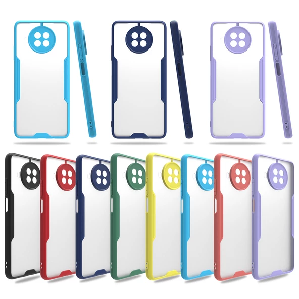 Xiaomi Mi 10T Lite Kılıf Platin Matte Silikon Arka Kapak