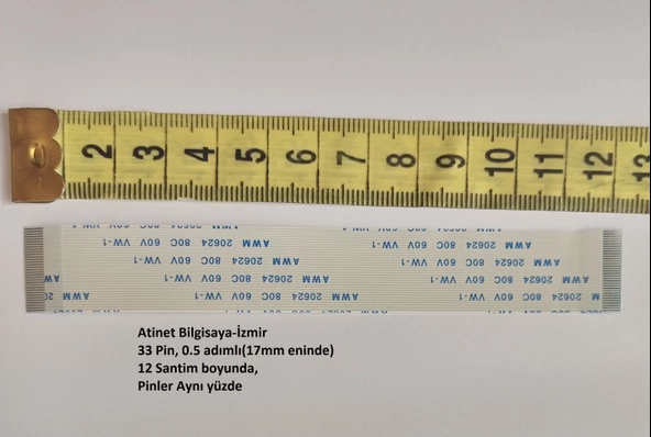 Awm 20624 80C 60V Vw-1 Flex kablo  33-0.5-12A - 2