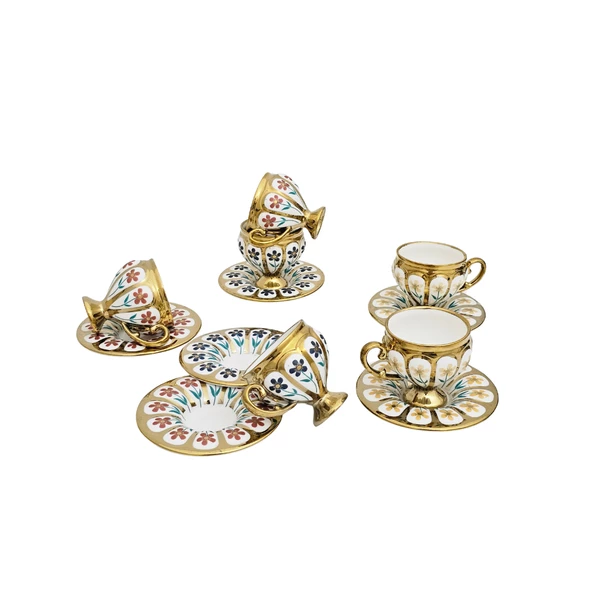 Sudedi Home Oscar 6 Kişilik Kahve Fincan Takımı - 90 ml SCT-06177/8 - 2