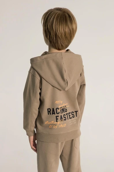 Erkek Çocuk Fermuarlı Hırka - 2