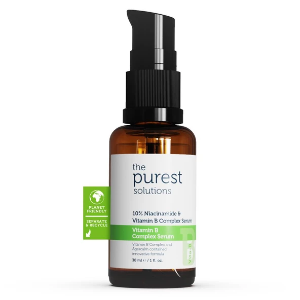 The Purest Solutions Vita-B Niacinamide %10 + Vitamin B Complex Serum