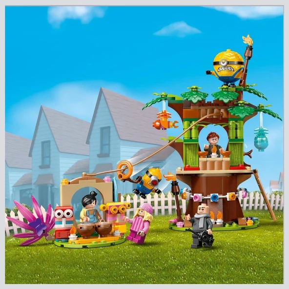 LEGO® Despicable Me 4 Minyonlar ve Gru'nun Aile Köşkü 75583  (868 Parça) - 8
