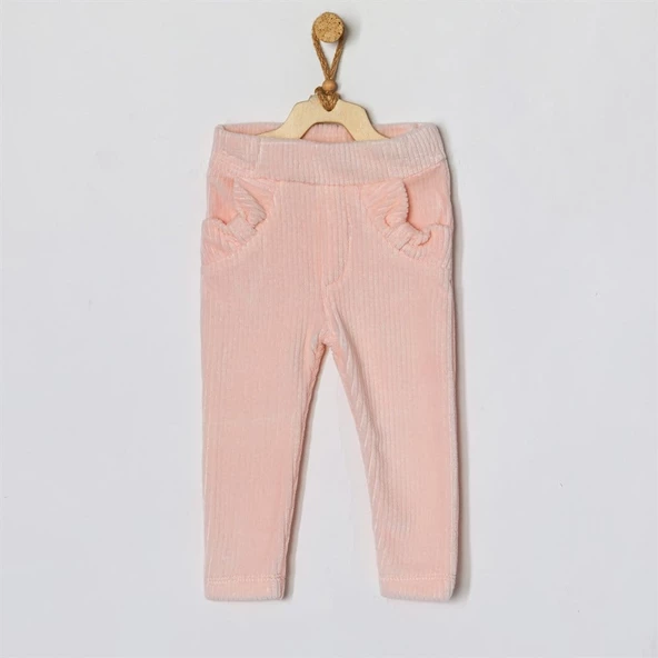 Andywawa ANW-AC22122 Bebek Pantolon Pant Velvet Home Sweet Home