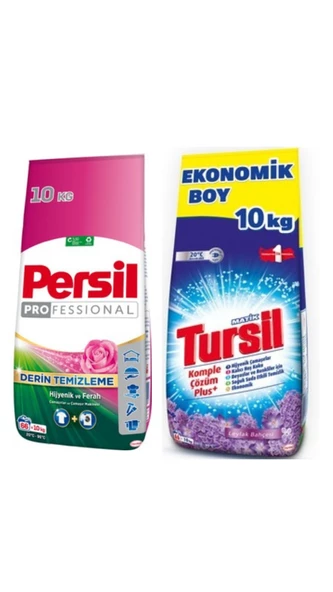 PERSİL MATİK 10 KG & TURSİL MATİK 10 KG