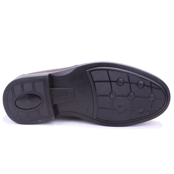 Dagoster DMA08-07KS Kahve Ortopedik Günlük Kauçuk Taban Erkek Deri Ayakkabı - 4