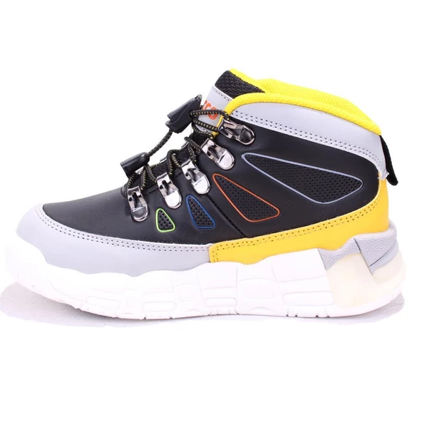 Vicco Ellen 946F24K417 Siyah Ortopedik Günlük Işıklı Erkek Çocuk Spor Bot - 3