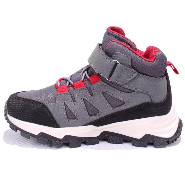 Buckhead 4351 Gri Kırmızı Ortopedik Günlük Erkek Çocuk Bot - 3