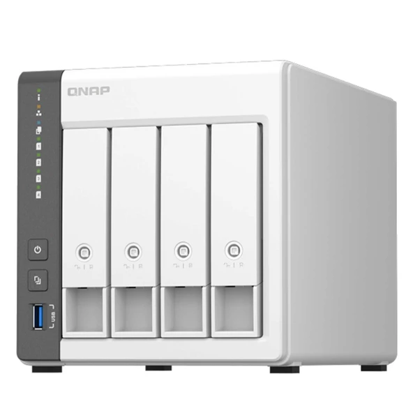 QNAP TS-433 4GB 4x3.5" SATA Desteği RAID(0) NAS Depolama Ünitesi - 2