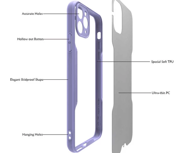 Apple iPhone 11 Pro Kılıf  Parfe Kapak - 11