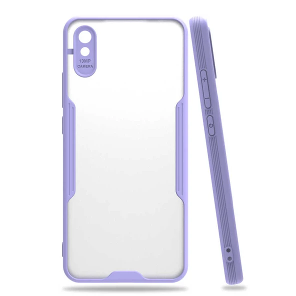 Xiaomi Redmi 9A Kılıf  Parfe Kapak - Resim 4