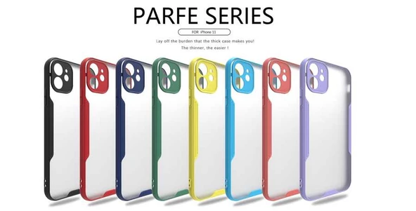 Apple iPhone 11 Kılıf  Parfe Kapak - 10
