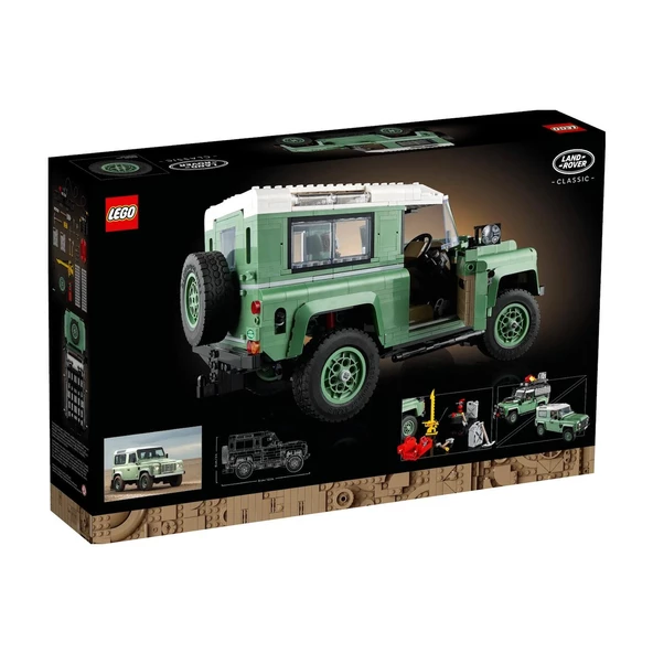 Orjinal Lego Icons Creator Expert Land Rover Klasik Defender 90 Lego Icons 10317 - 2