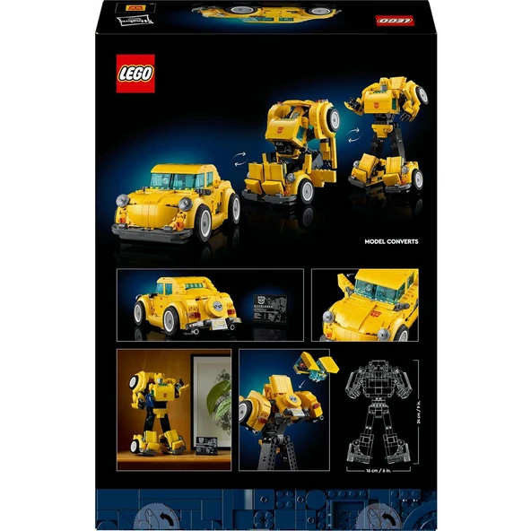 Orjinal Lego Icons Transformers Bumblebee Creator Expert Bumblebee Lego Icons 10338 - Resim 2