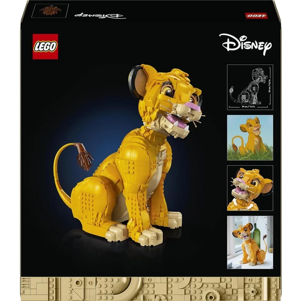 Orjinal Lego Disney Genç Aslan Kral Simba Lego Disney 43247 - Resim 2