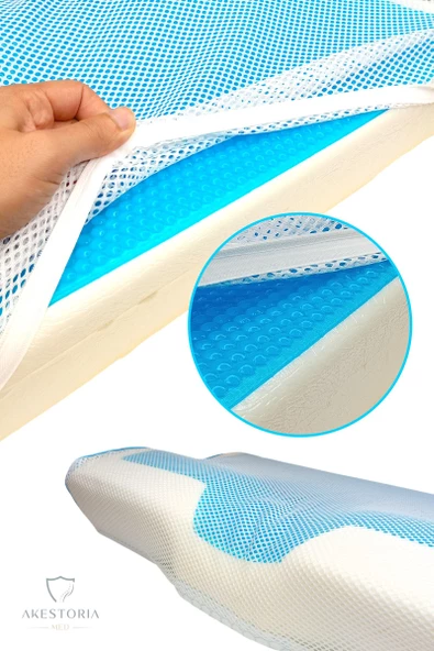 Visco Jel Yastık  - 60x33x12/7 cm P-007 - 1